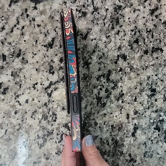 Mandala print iPhone 14 plus wallet case - Picture 4 of 6